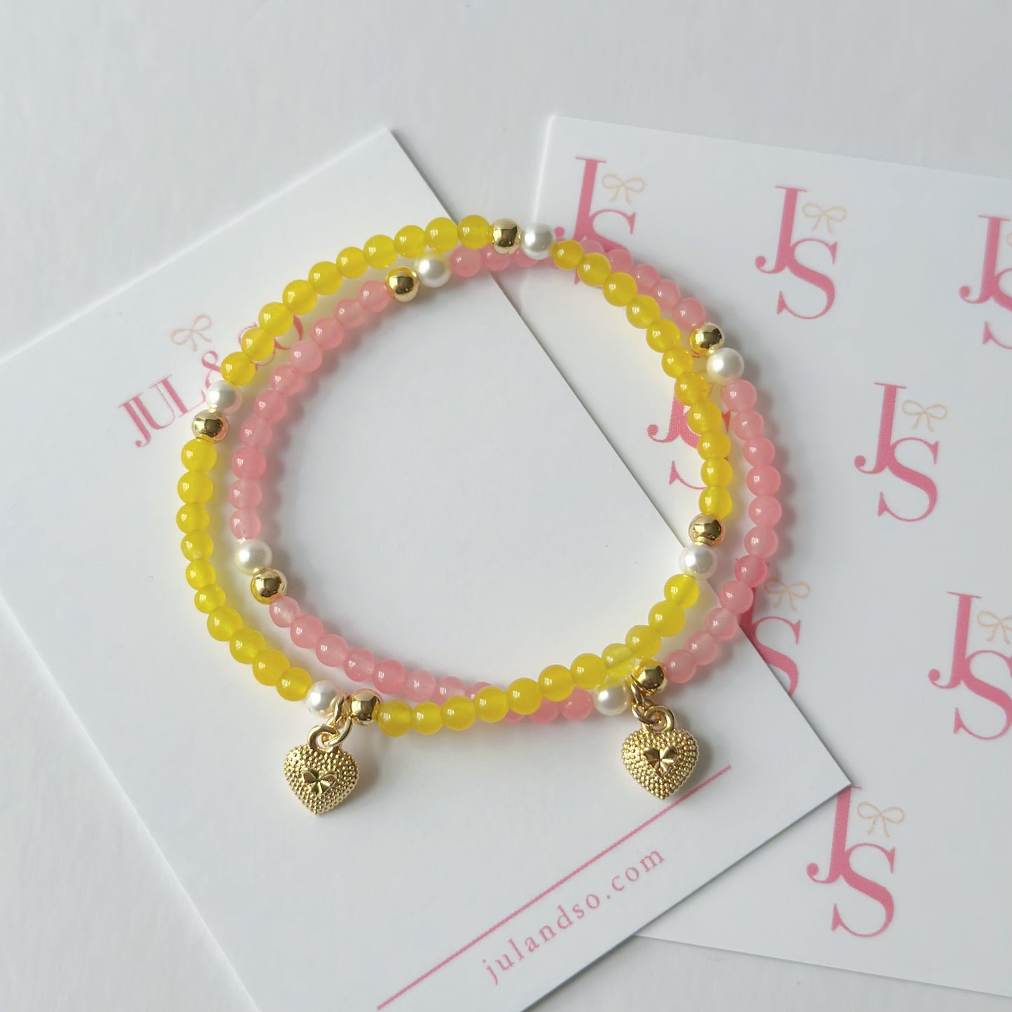 Pastel & Pearls Bracelets