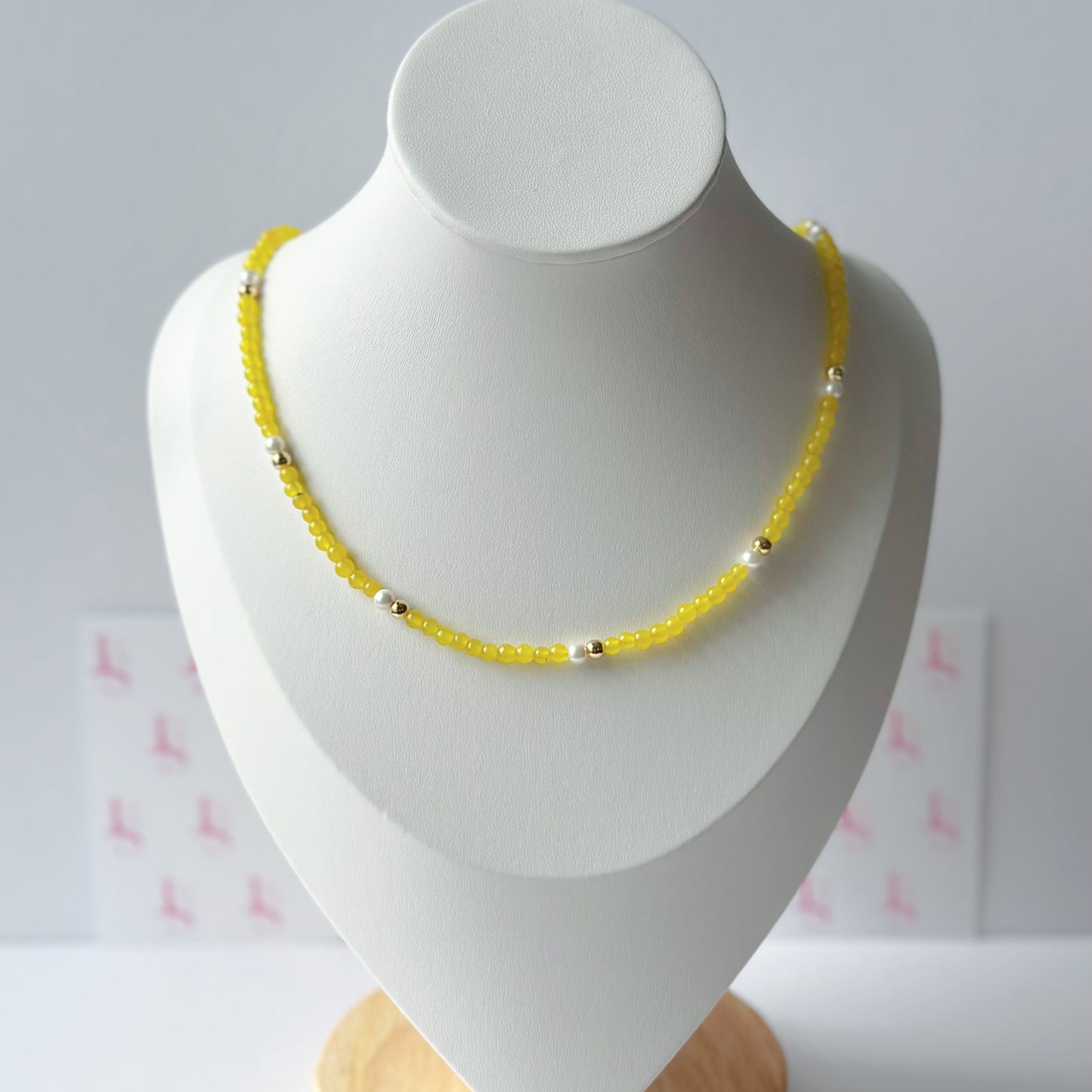 Pastel & Pearls Necklace