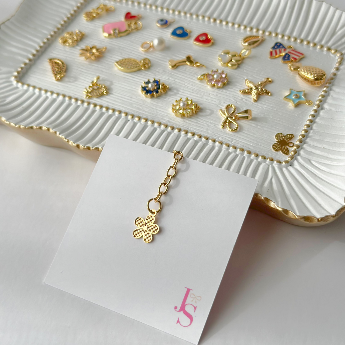 Dainty Gold Flower