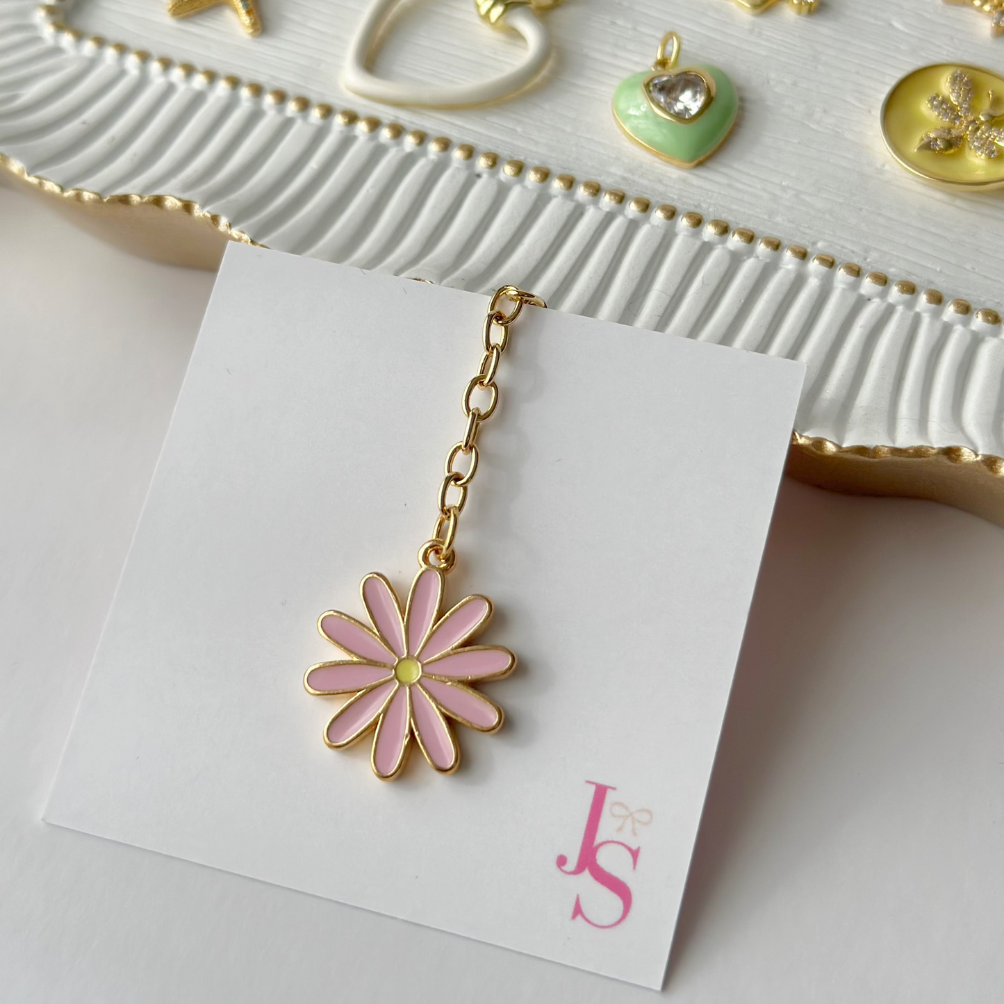 Daisy Flower Charm