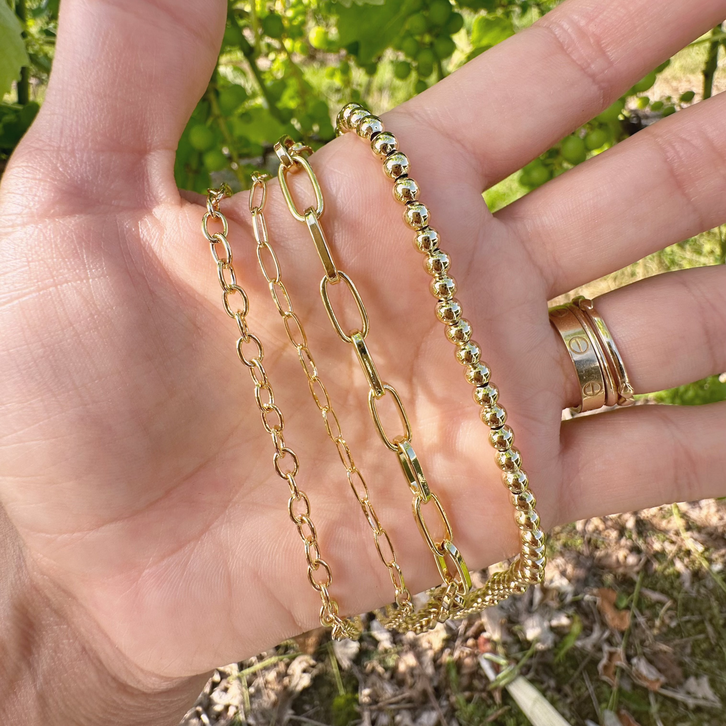 Oval Paperclip Necklace