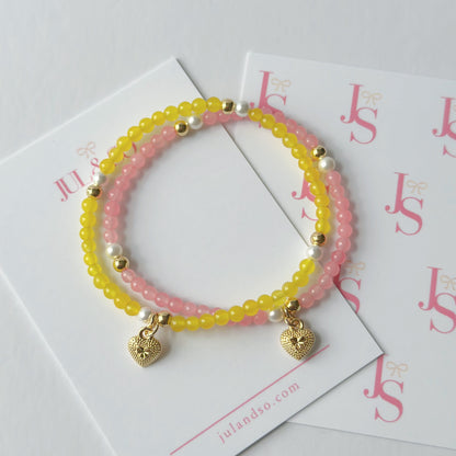 Pastel & Pearls Bracelets