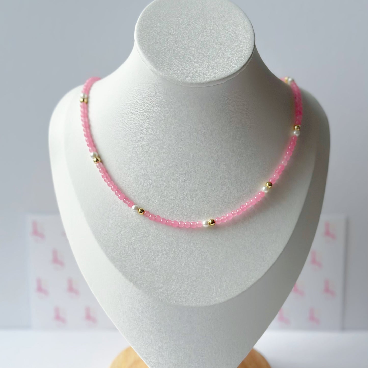 Pastel & Pearls Necklace