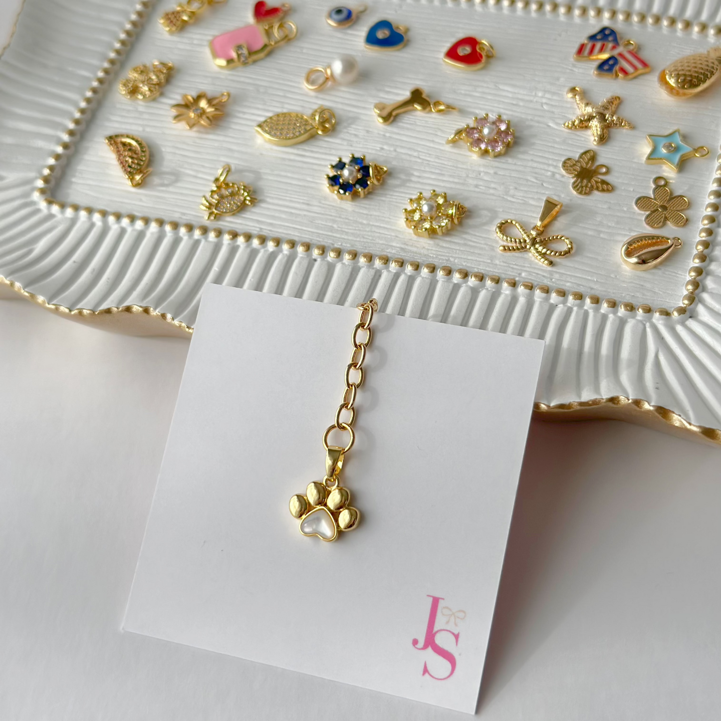 Dog Paw Charm