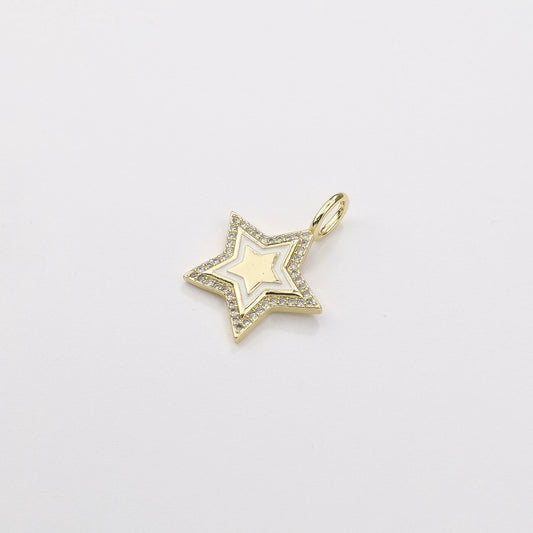 Enamel Star Charm