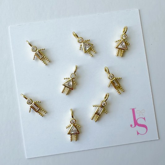 Dainty boy/girl charm