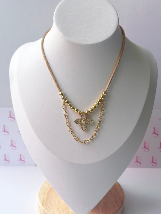 Golden Bloom Necklace