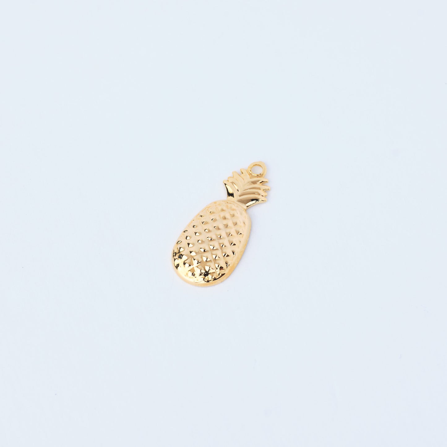 Textured Pineapple Charm