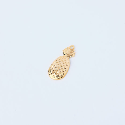 Textured Pineapple Charm