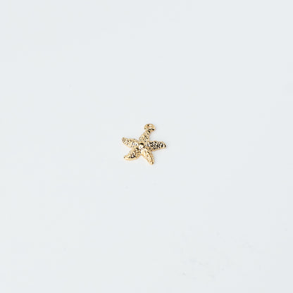 Textured Starfish Charm