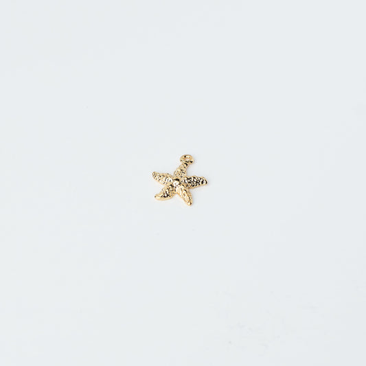 Textured Starfish Charm