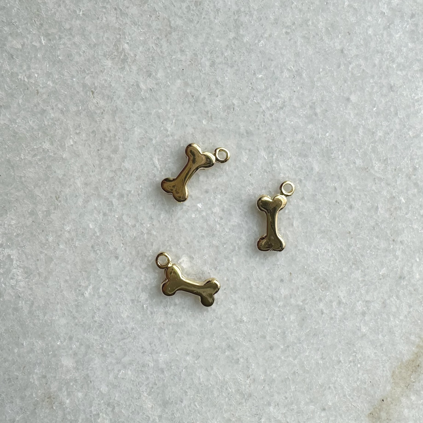 Gold Bone Charm