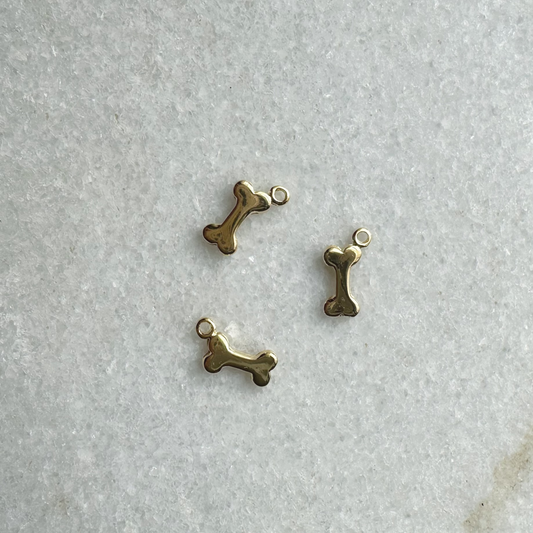 Gold Bone Charm