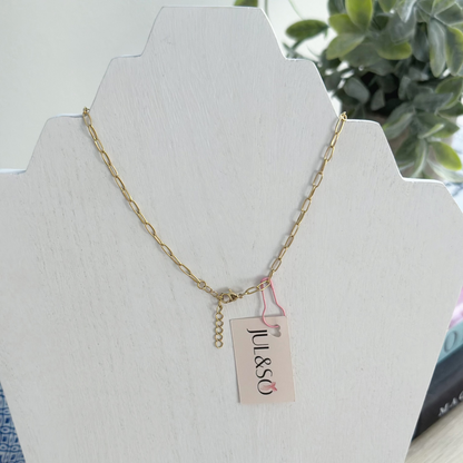 Dainty Paperclip Chain