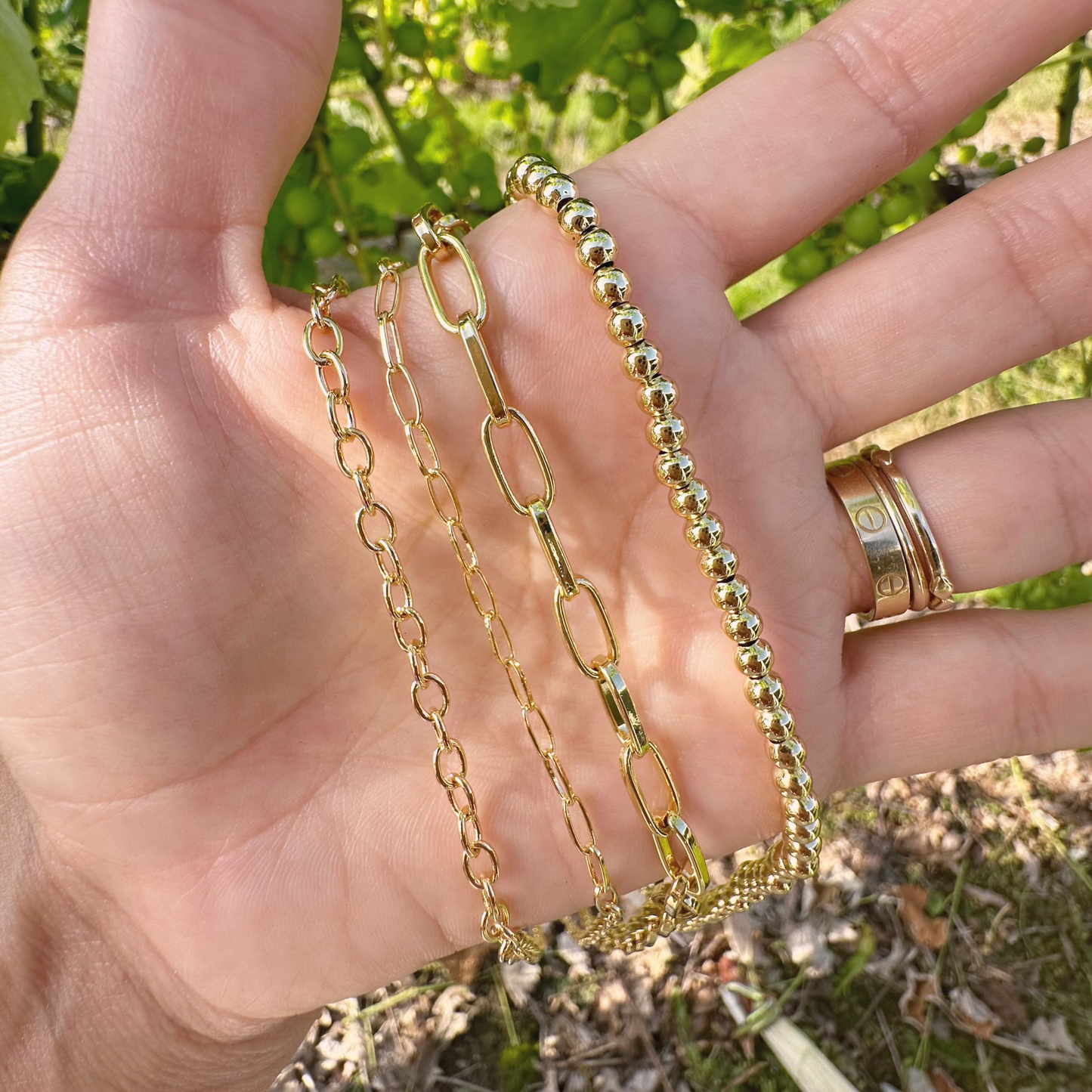 Dainty Paperclip Chain