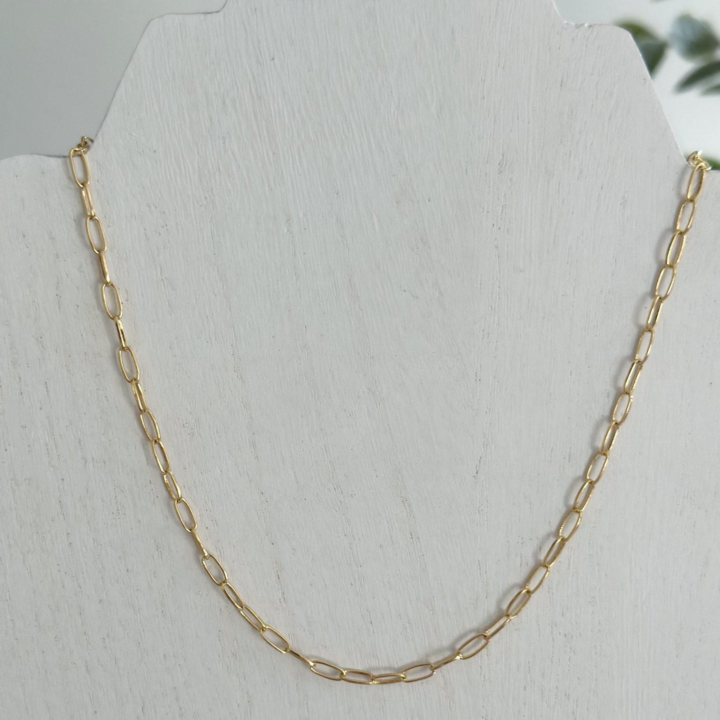 Dainty Paperclip Chain